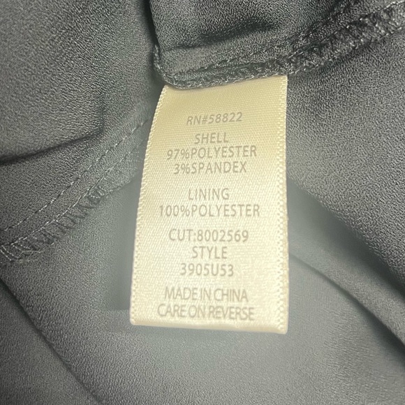 NWT MAX STUDIO Puff Sleeve Smocked Tassels Puff Sleeves Midi Dress in Black - Picture 7 of 9